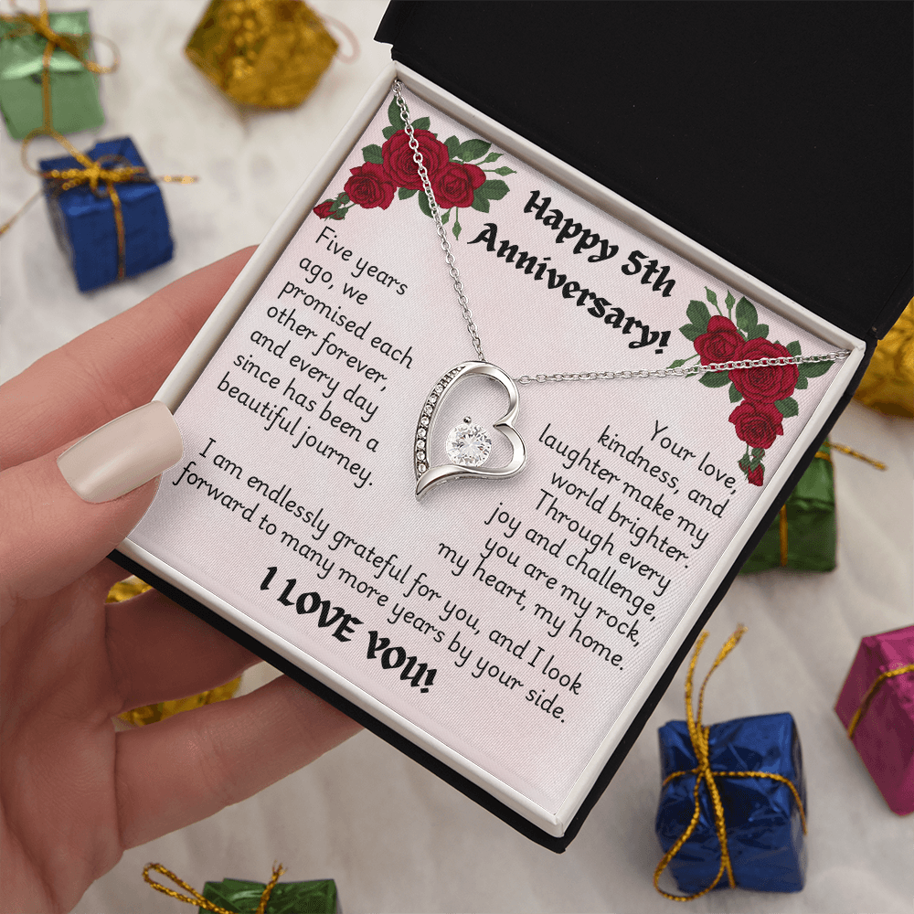 Forever Love Necklace - Anniversary 5
