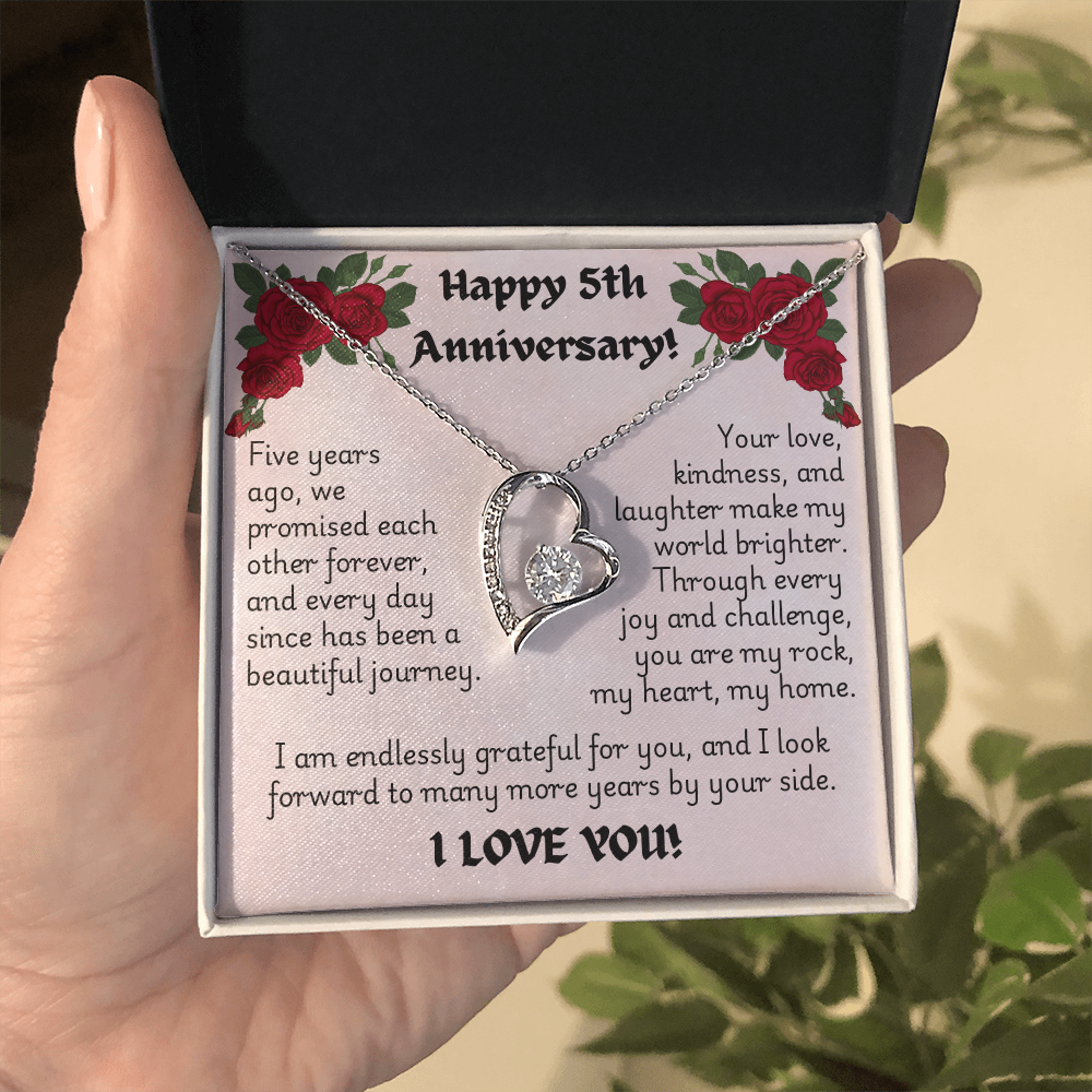 Forever Love Necklace - Anniversary 5