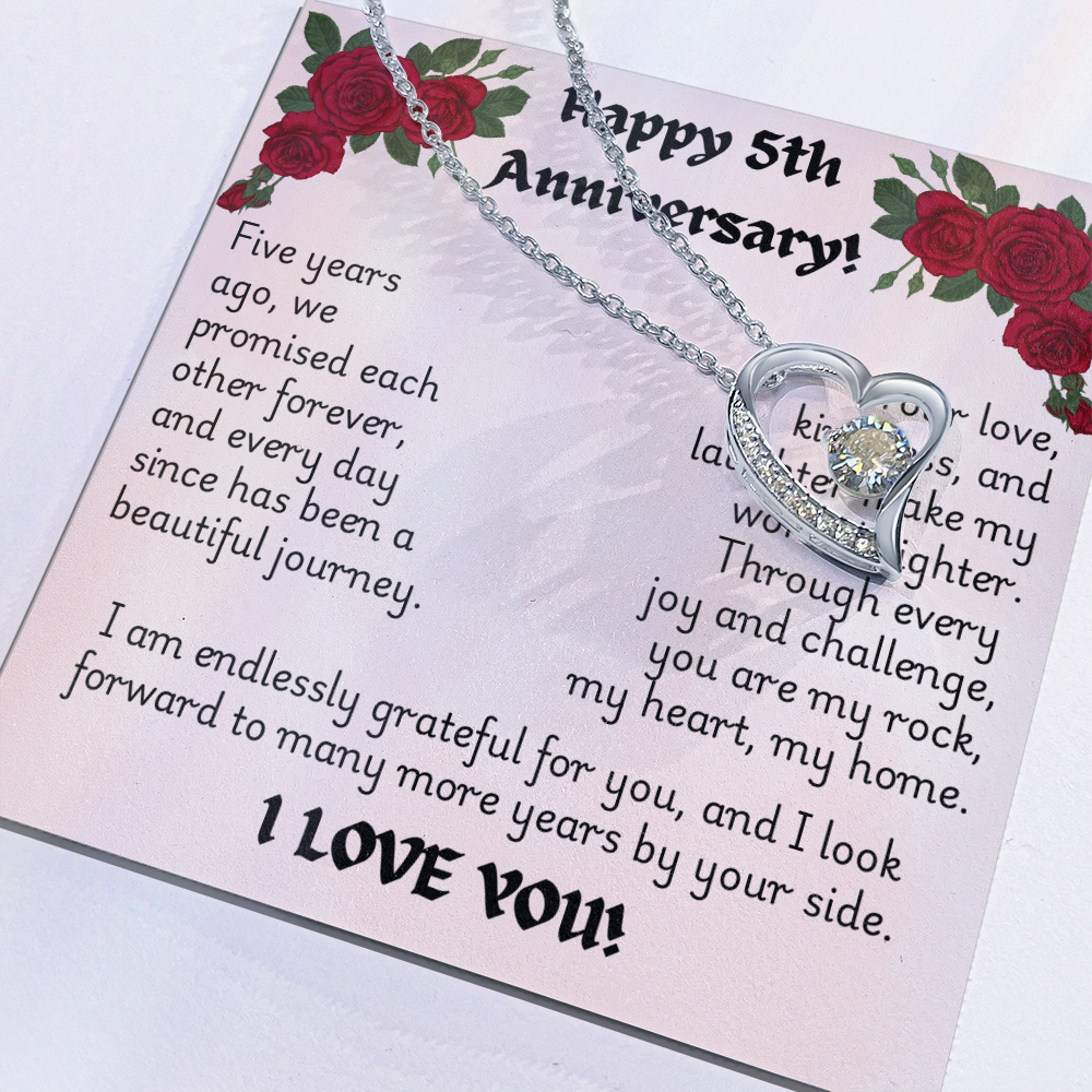 Forever Love Necklace - Anniversary 5