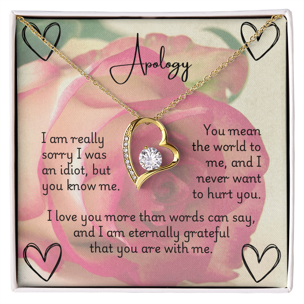 Forever Love Necklace - Apology