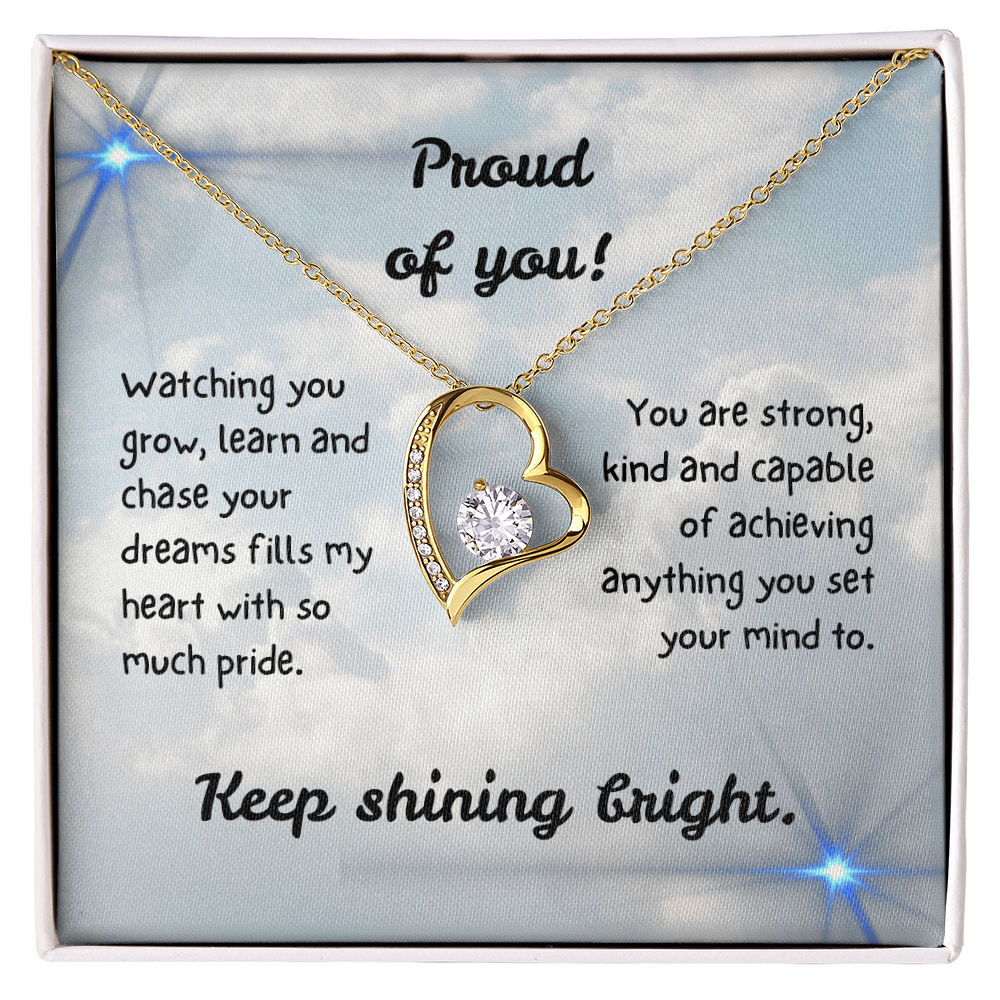 Forever Love Necklace - Proud of you - Dreams
