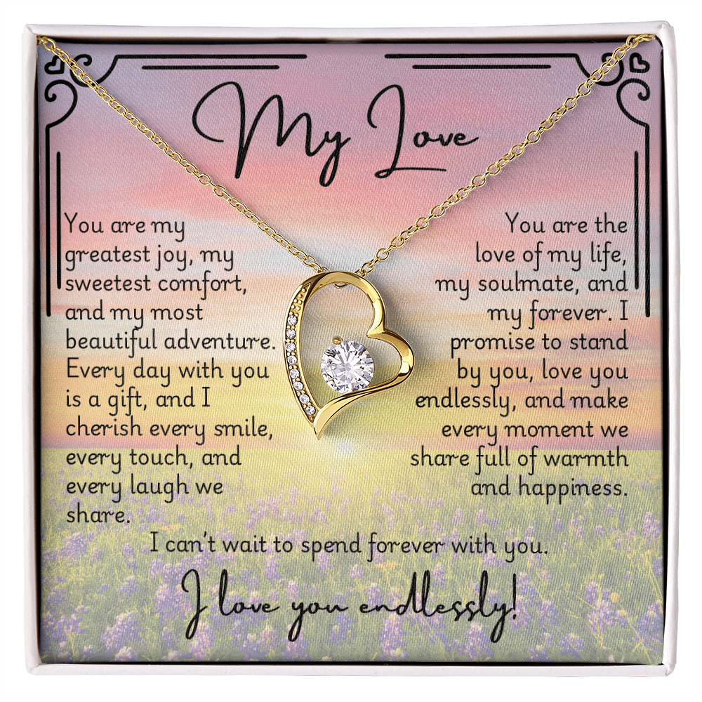 Forever Love Necklace - Fiancée 2