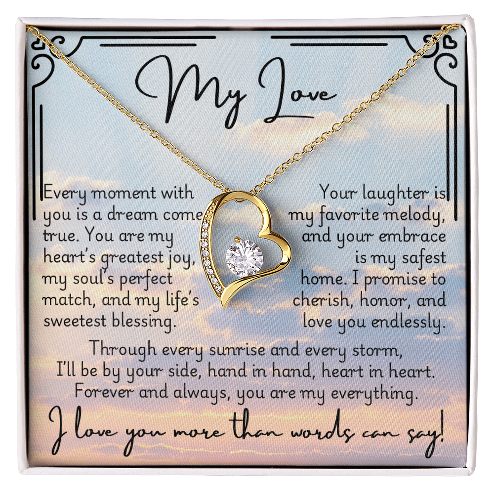 Forever Love Necklace - Fiancée 1