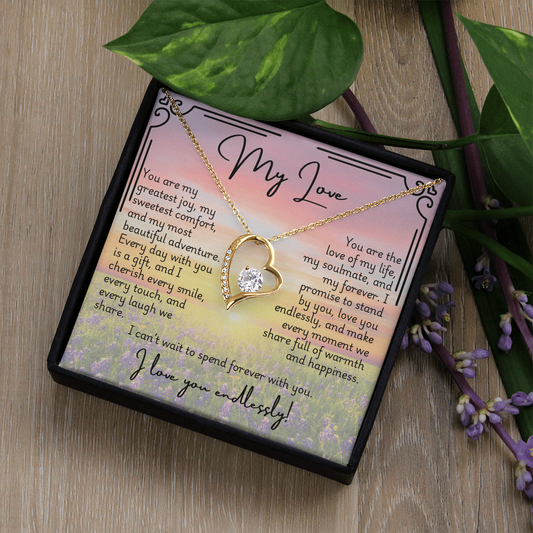 Forever Love Necklace - Fiancée 2