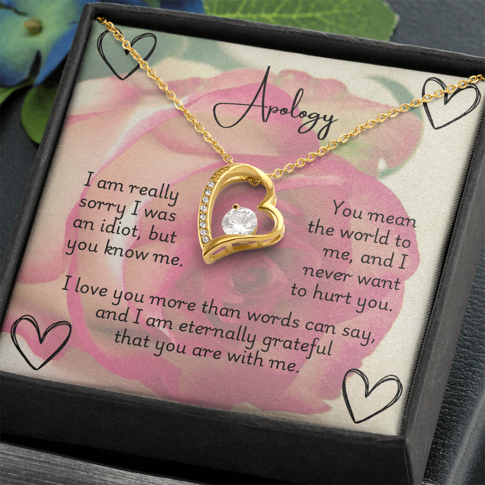 Forever Love Necklace - Apology
