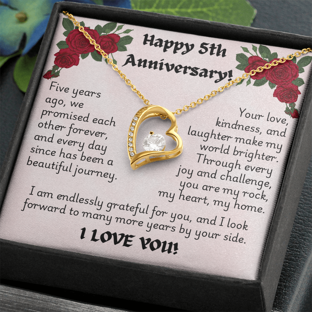 Forever Love Necklace - Anniversary 5