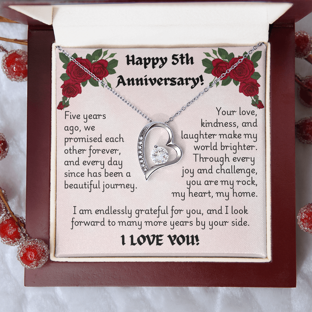 Forever Love Necklace - Anniversary 5