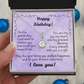 Eternal Hope Necklace - Birthday 1