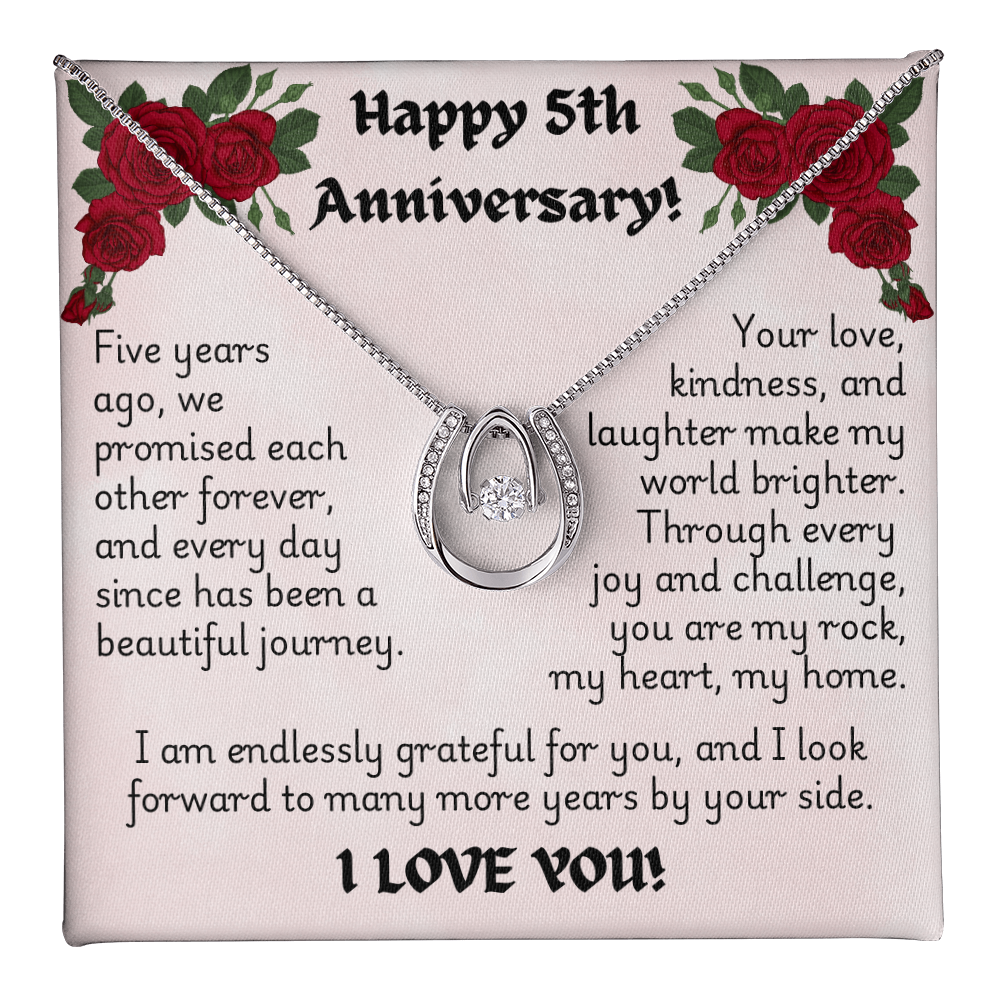 Lucky In Love Necklace - Anniversary 5