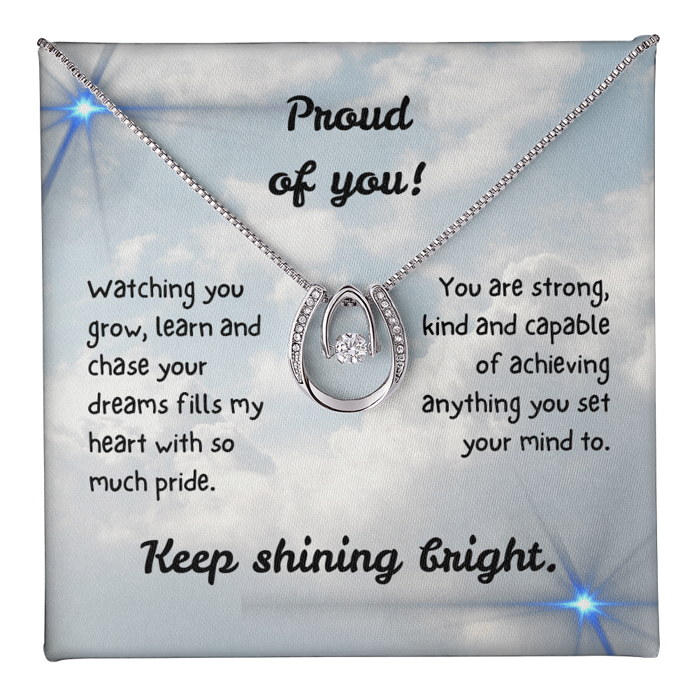 Lucky In Love Necklace - Proud of you - Dreams