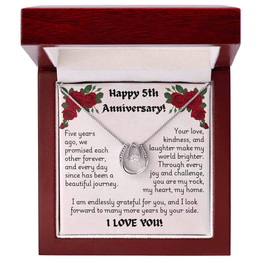 Lucky In Love Necklace - Anniversary 5