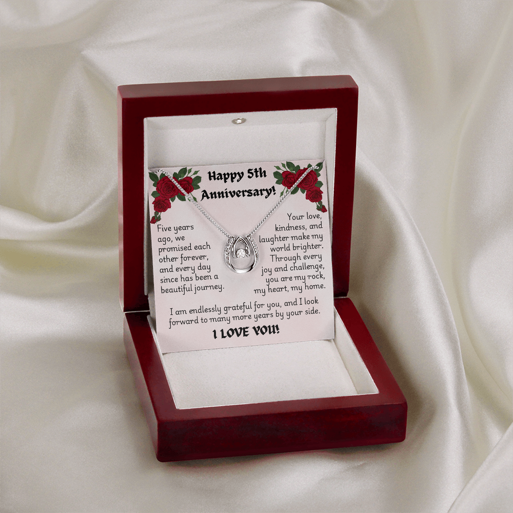 Lucky In Love Necklace - Anniversary 5