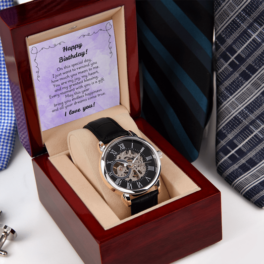 Openwork Watch - Birthday 1