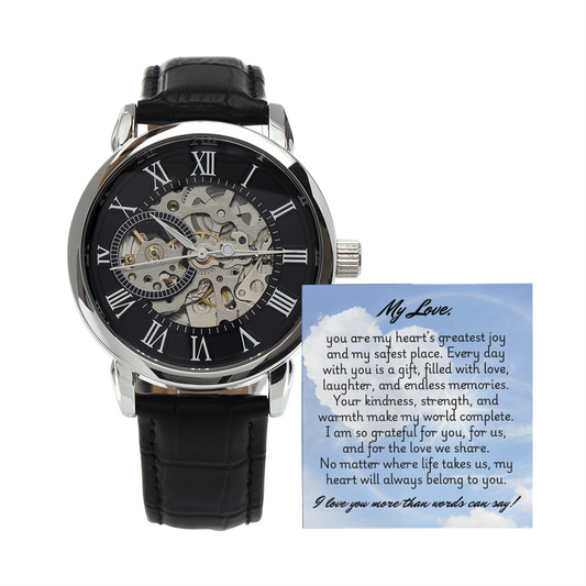Openwork Watch - Husband 1