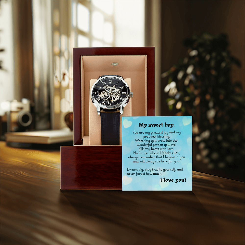 Openwork Watch - Heart 1