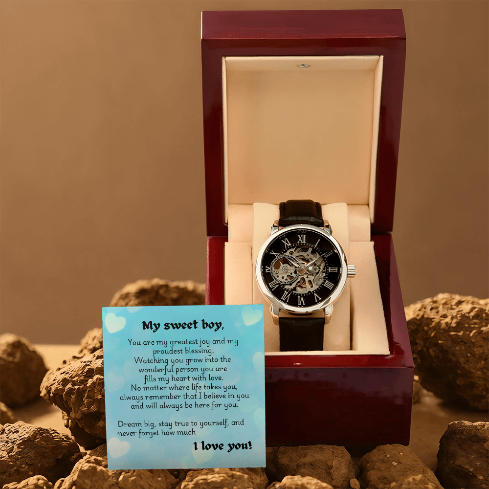 Openwork Watch - Heart 1