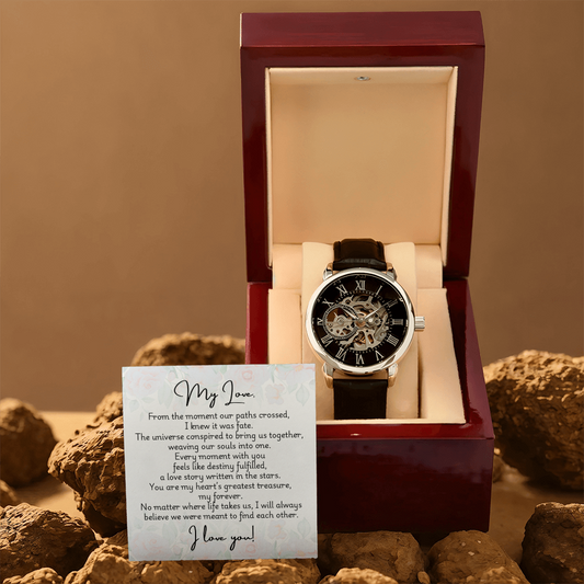Openwork Watch - Fate