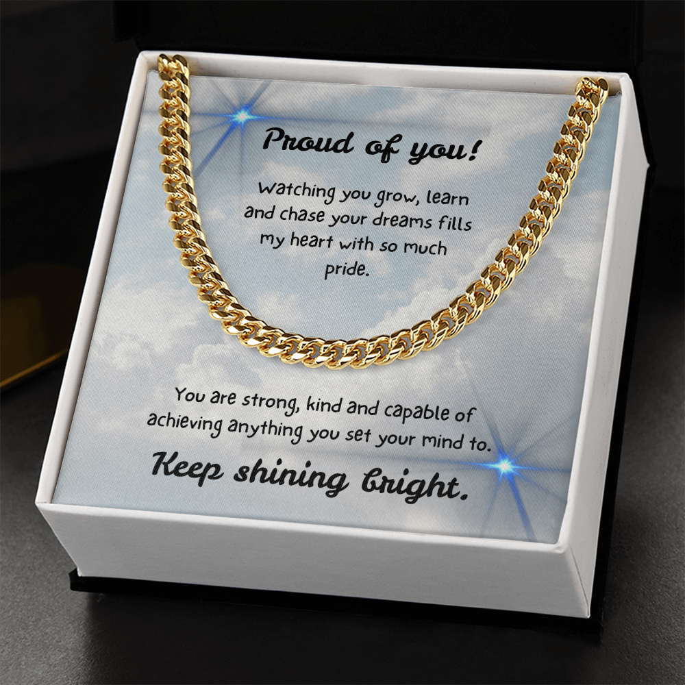 Cuban Link Chain - Proud of you - Dreams