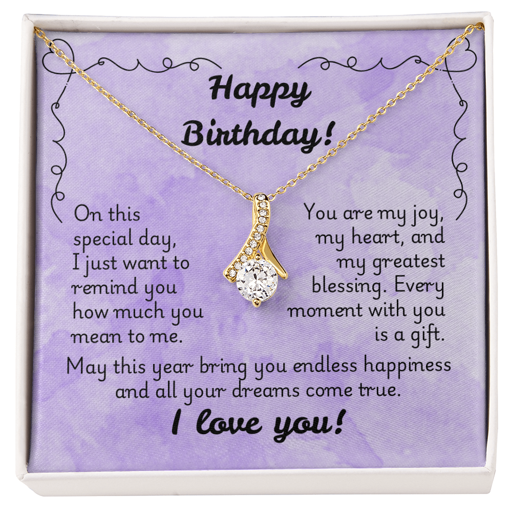 Alluring Beauty Necklace - Birthday 1