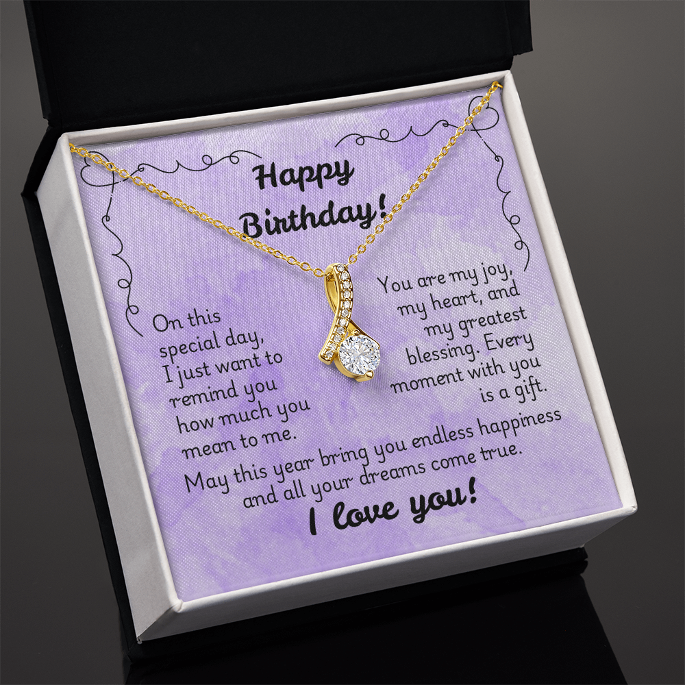 Alluring Beauty Necklace - Birthday 1