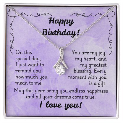 Alluring Beauty Necklace - Birthday 1