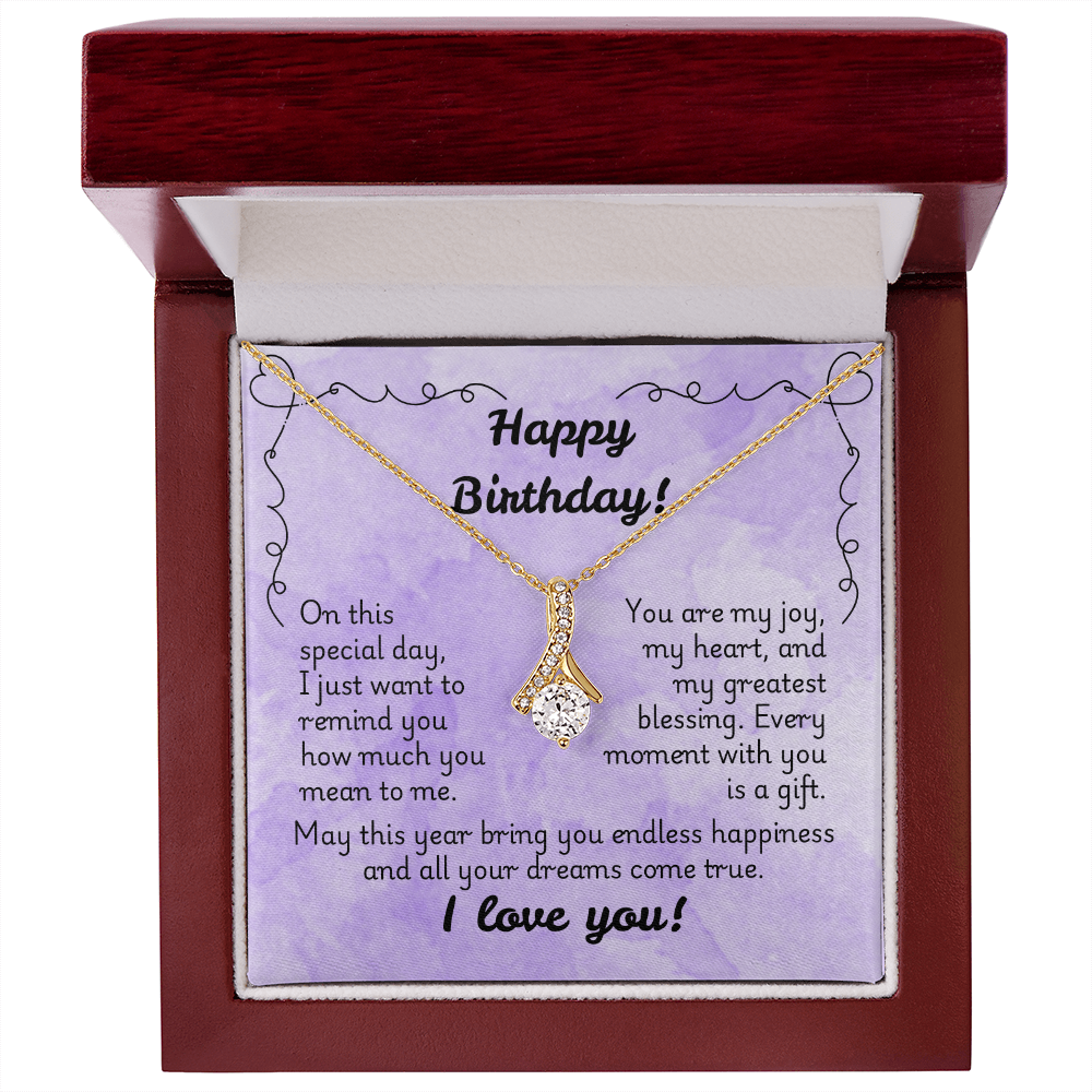 Alluring Beauty Necklace - Birthday 1