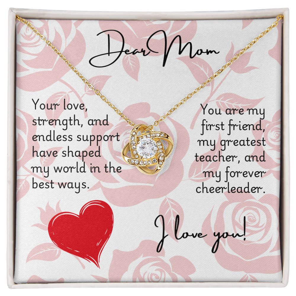 Love Knot Necklace - Mom 2