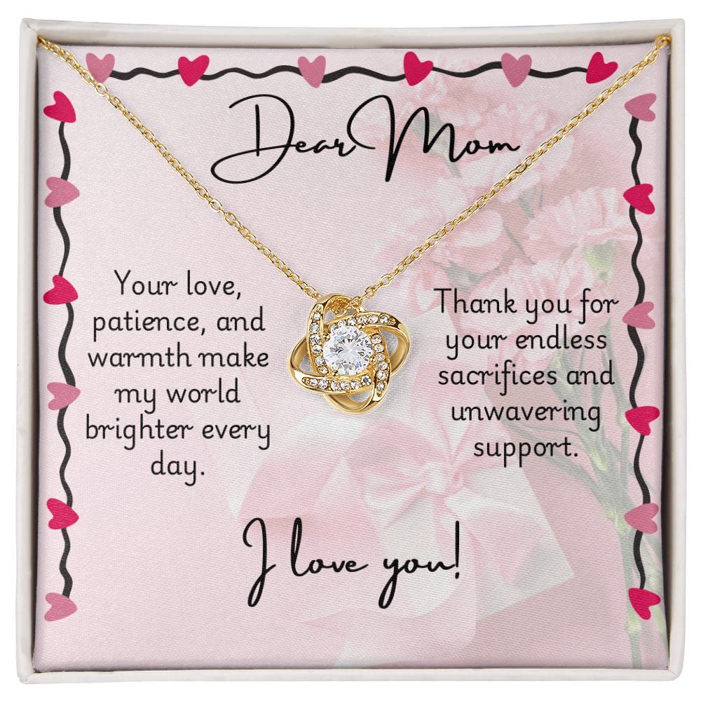 Love Knot Necklace - Mom 3
