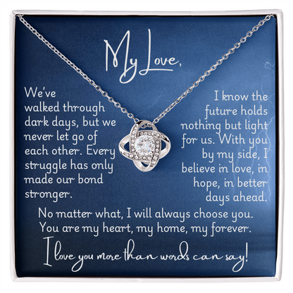 Love Knot Necklace - Strong