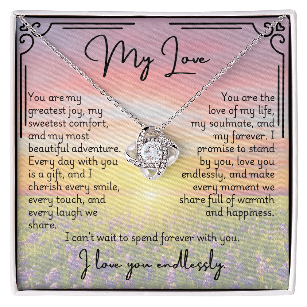 Love Knot Necklace - Fiancée 2
