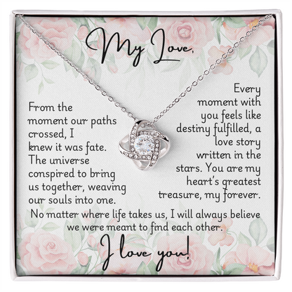 Love Knot Necklace - Fate
