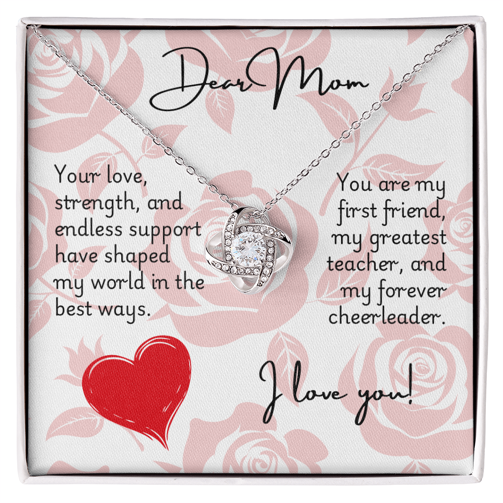 Love Knot Necklace - Mom 2