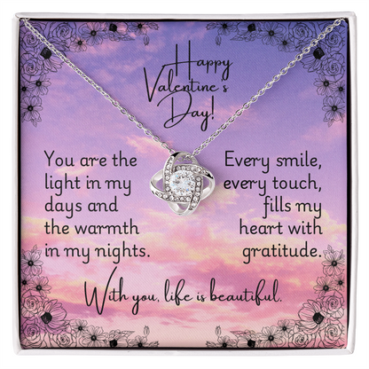Love Knot Necklace - Valentine 3