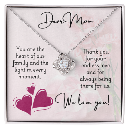 Love Knot Necklace - Mom 1