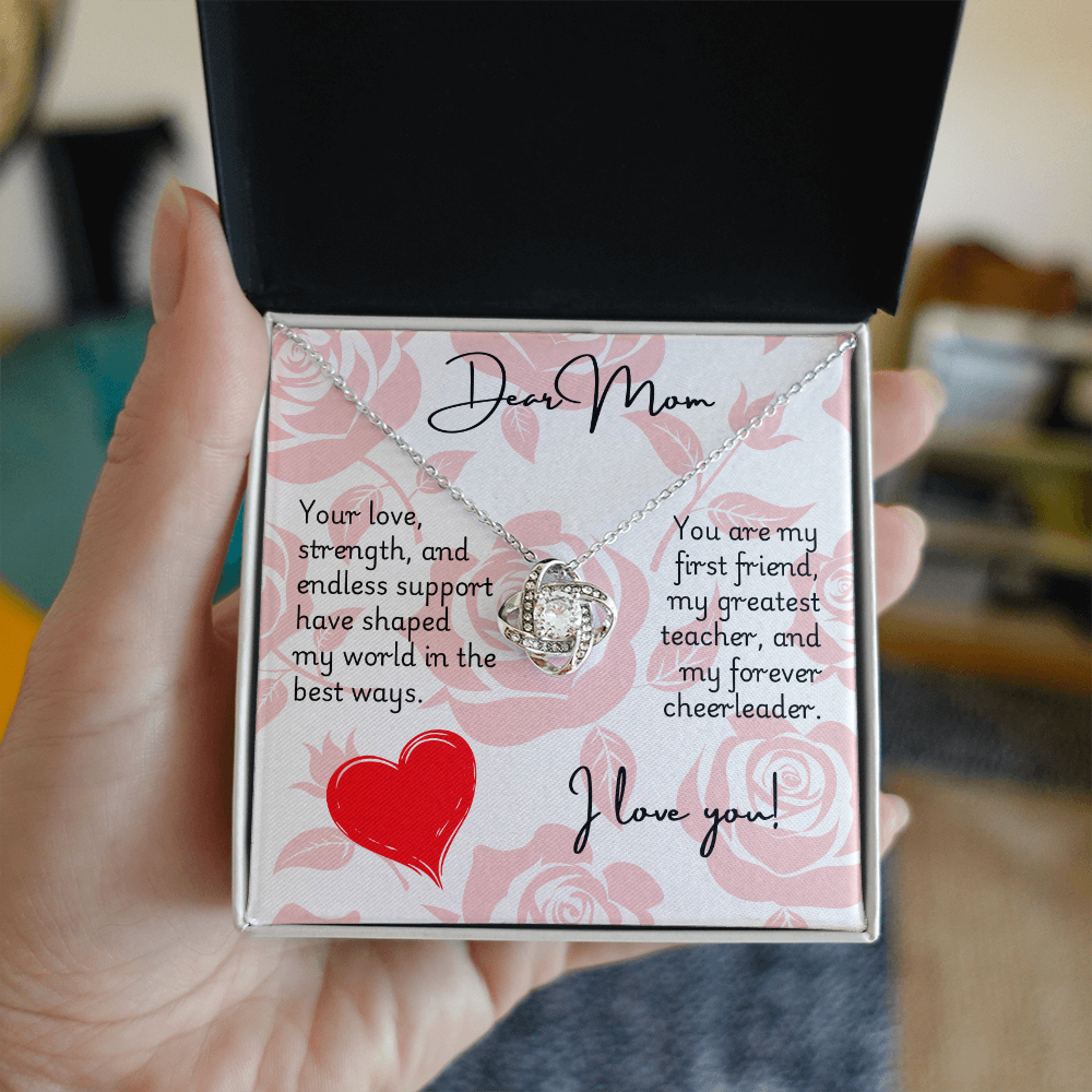 Love Knot Necklace - Mom 2