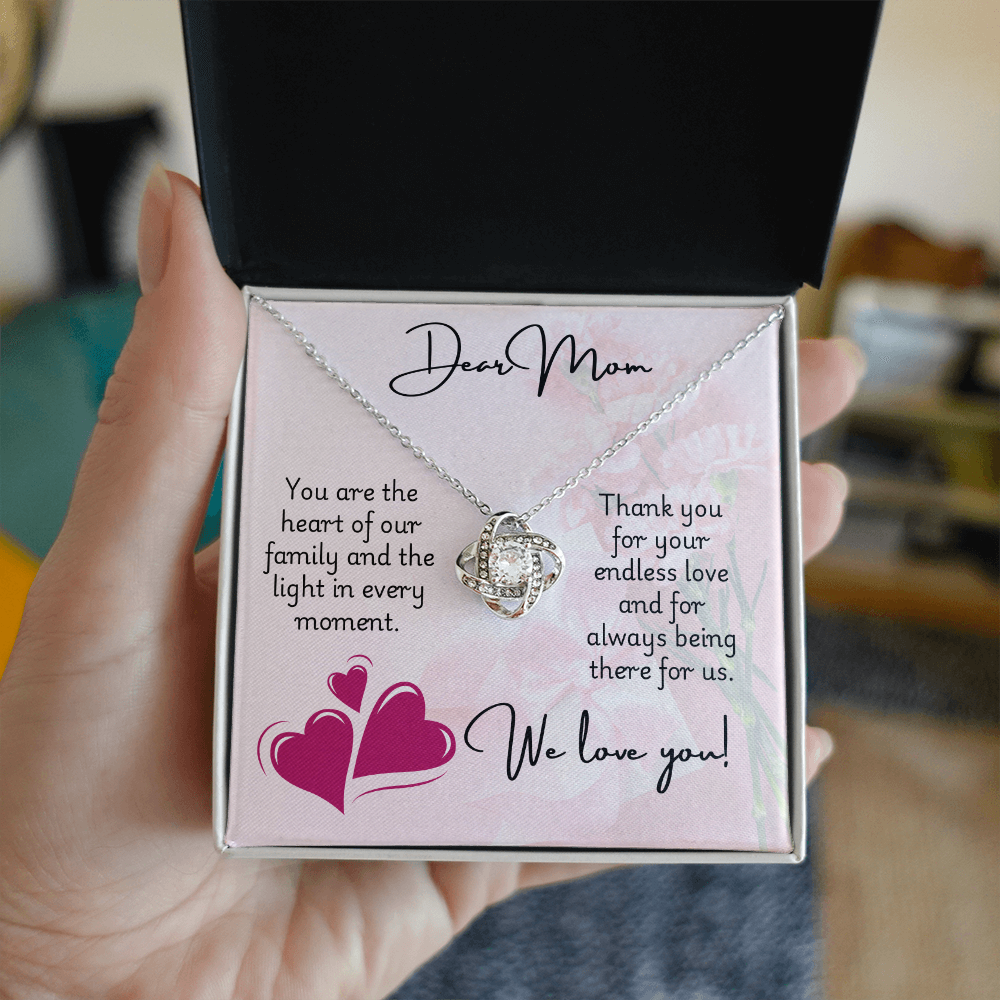 Love Knot Necklace - Mom 1