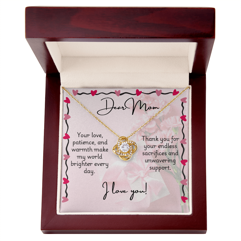 Love Knot Necklace - Mom 3