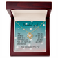 Love Knot Necklace - Proud of you - good grades
