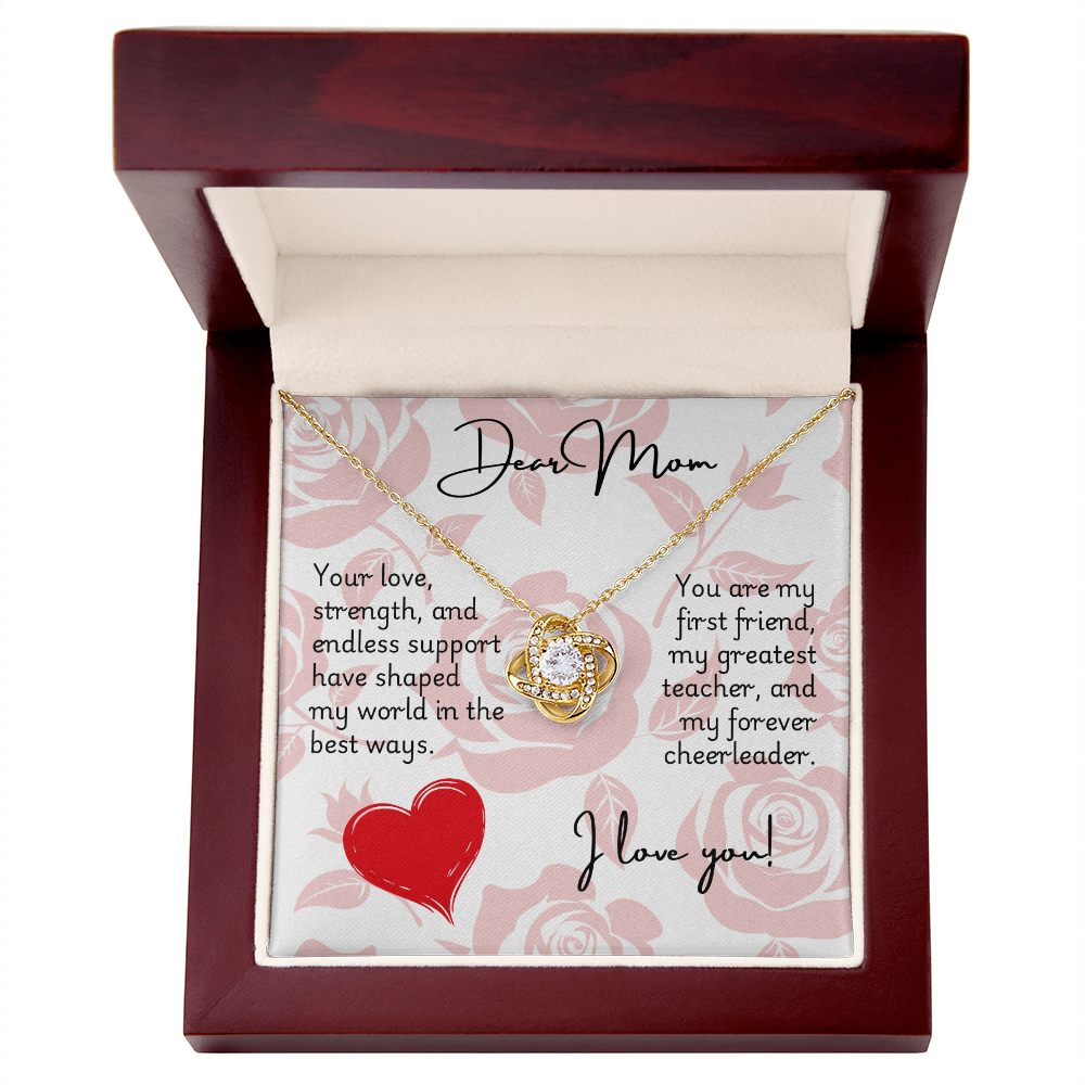 Love Knot Necklace - Mom 2