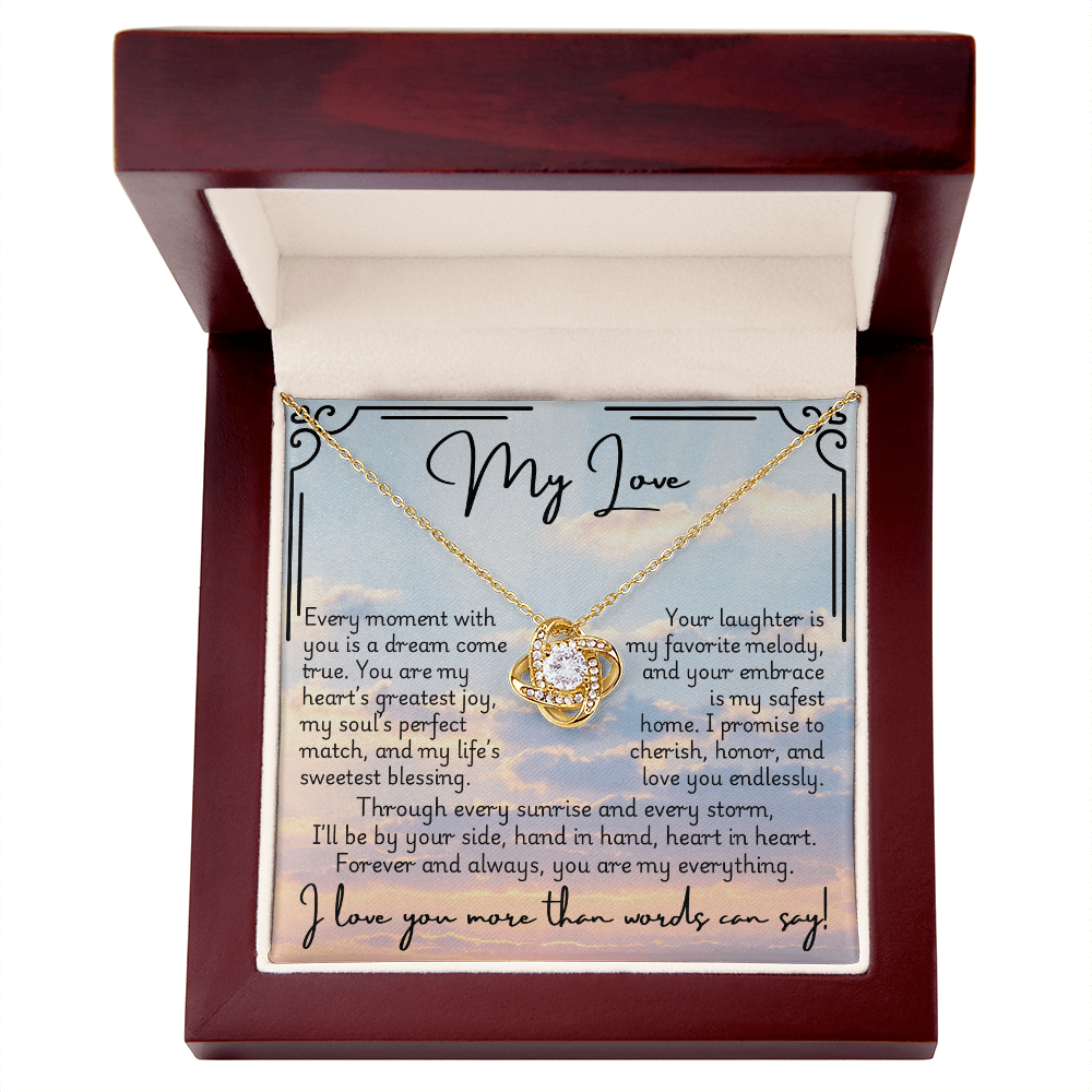 Love Knot Necklace - Fiancée 1