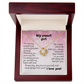Love Knot Necklace - Heart 1