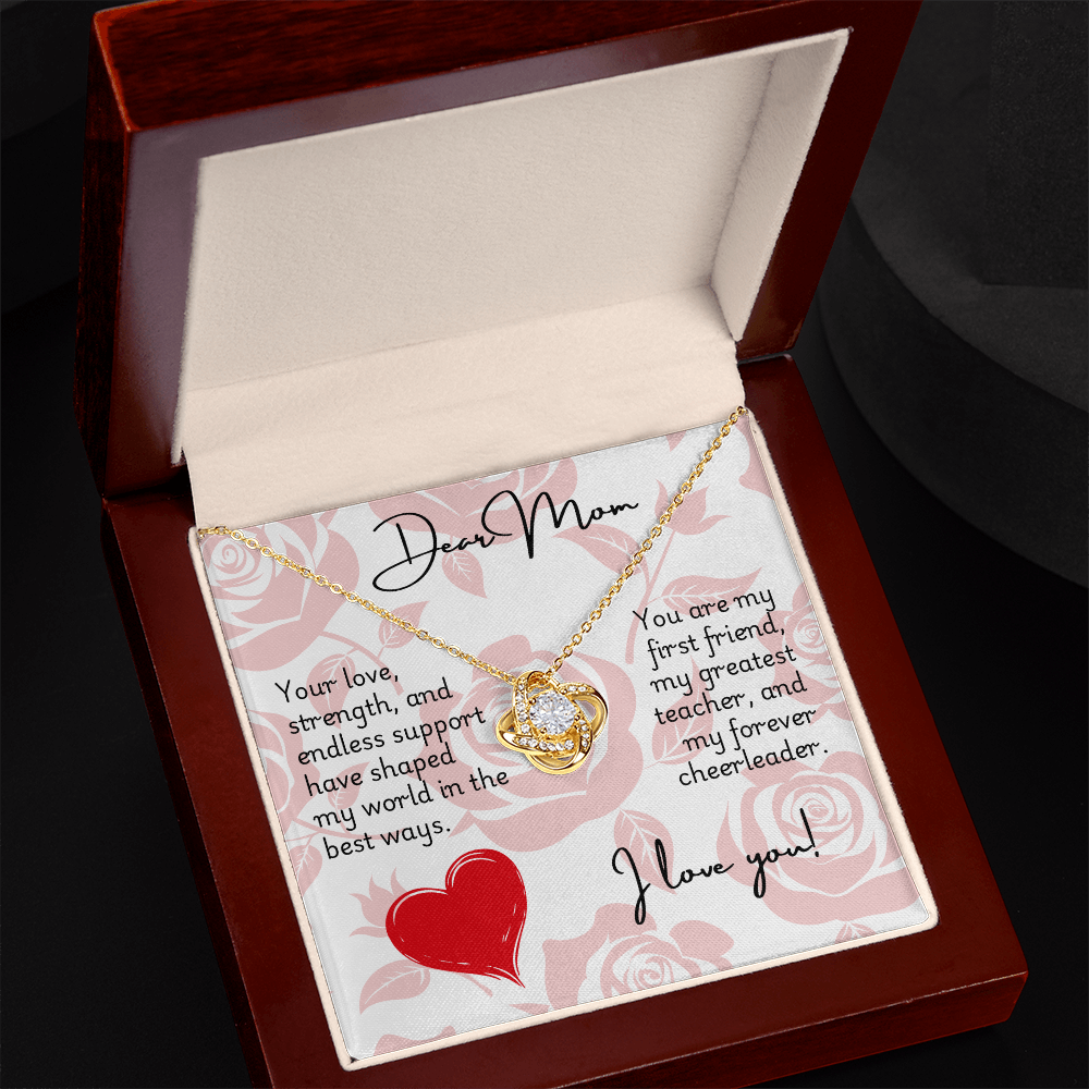 Love Knot Necklace - Mom 2