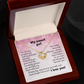 Love Knot Necklace - Heart 1