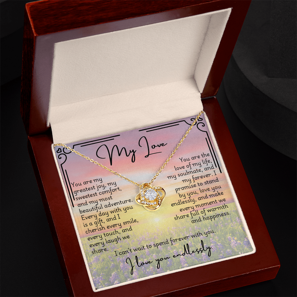 Love Knot Necklace - Fiancée 2