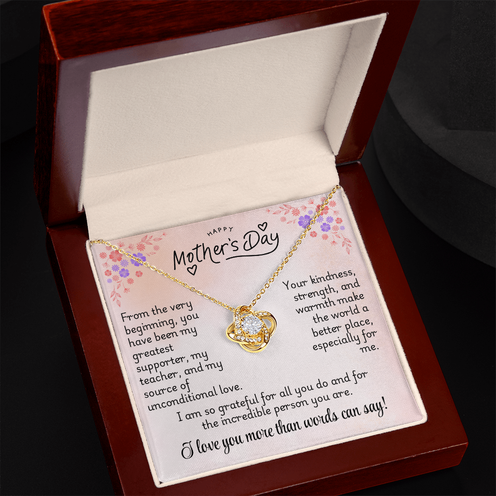 Love Knot Necklace - Mom 4
