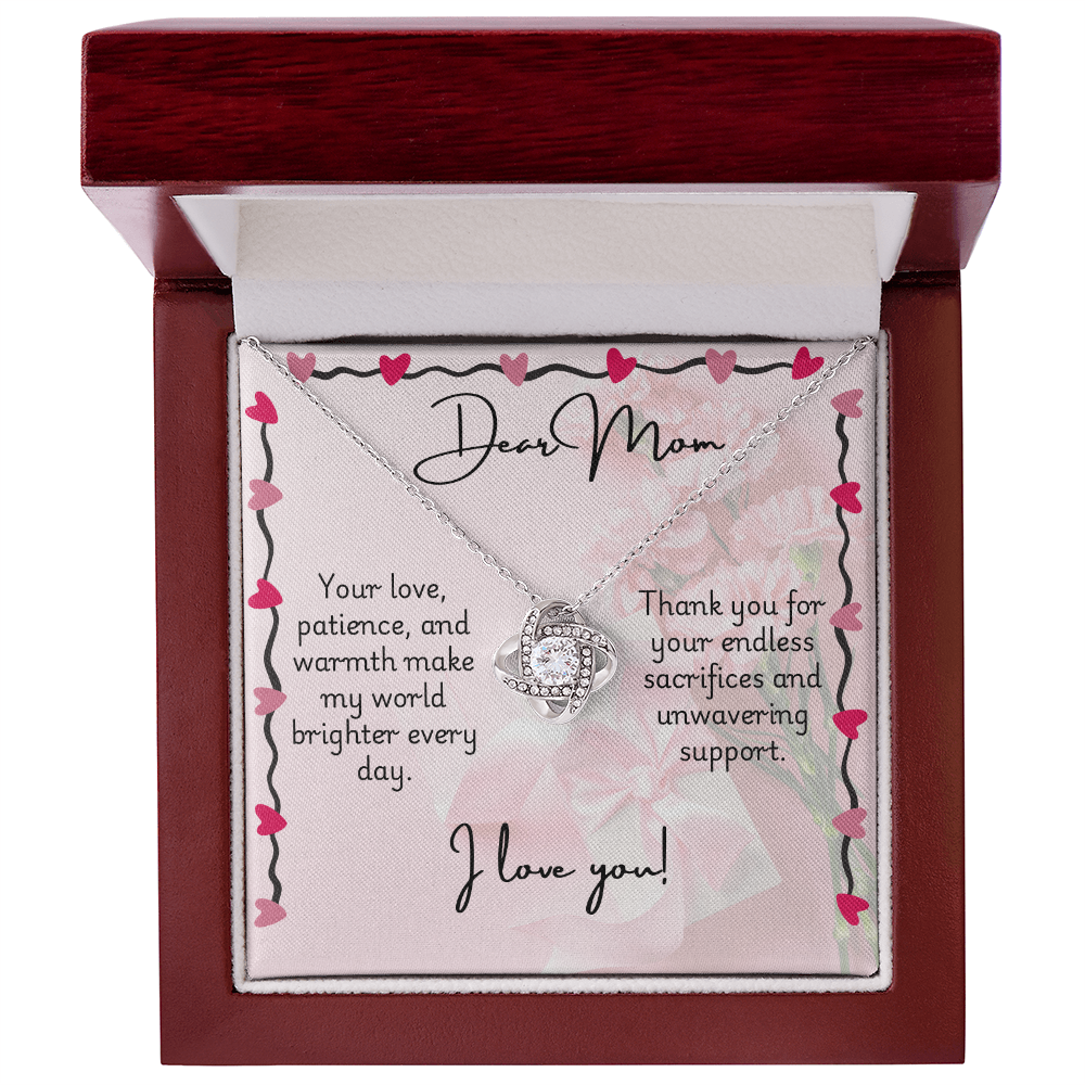 Love Knot Necklace - Mom 3