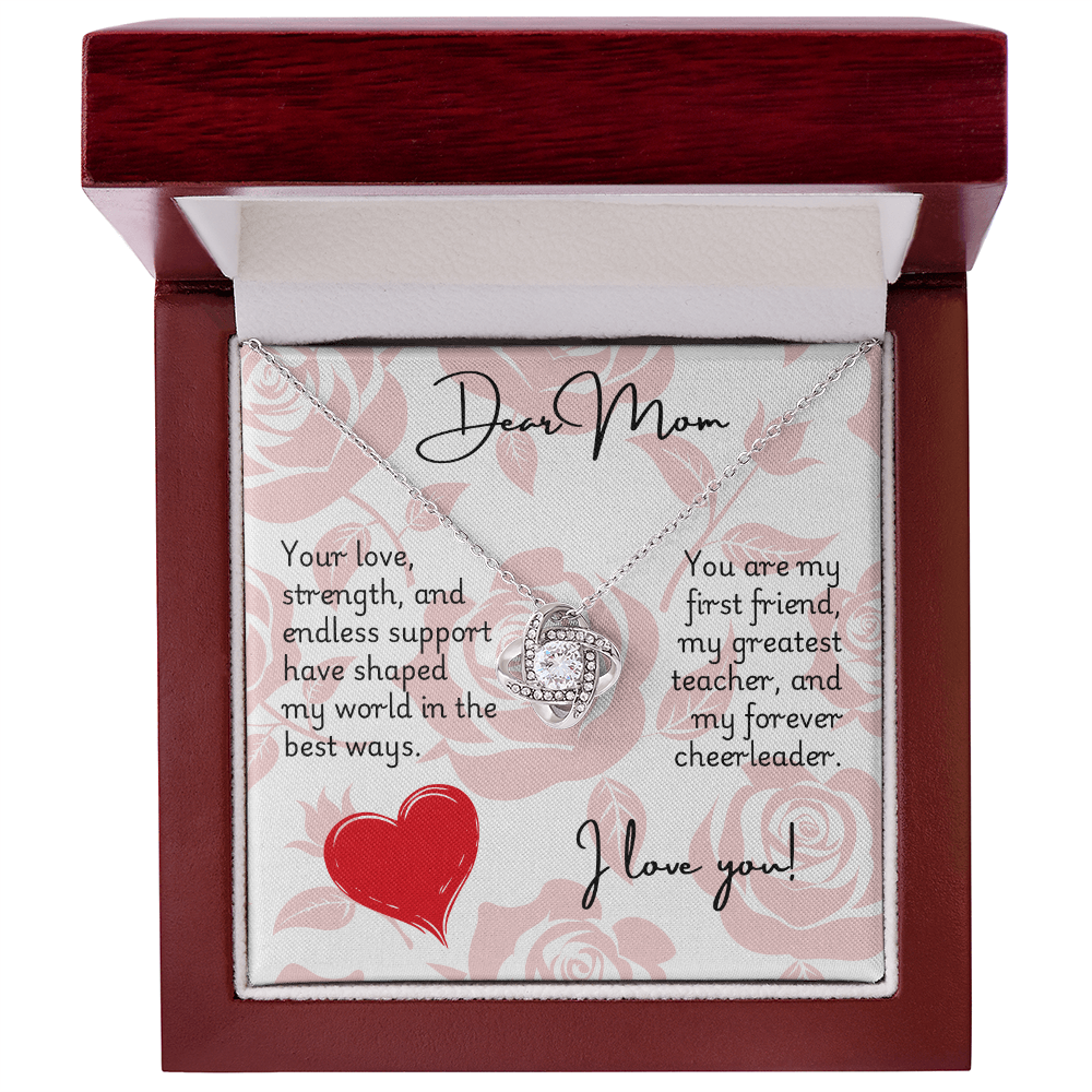 Love Knot Necklace - Mom 2