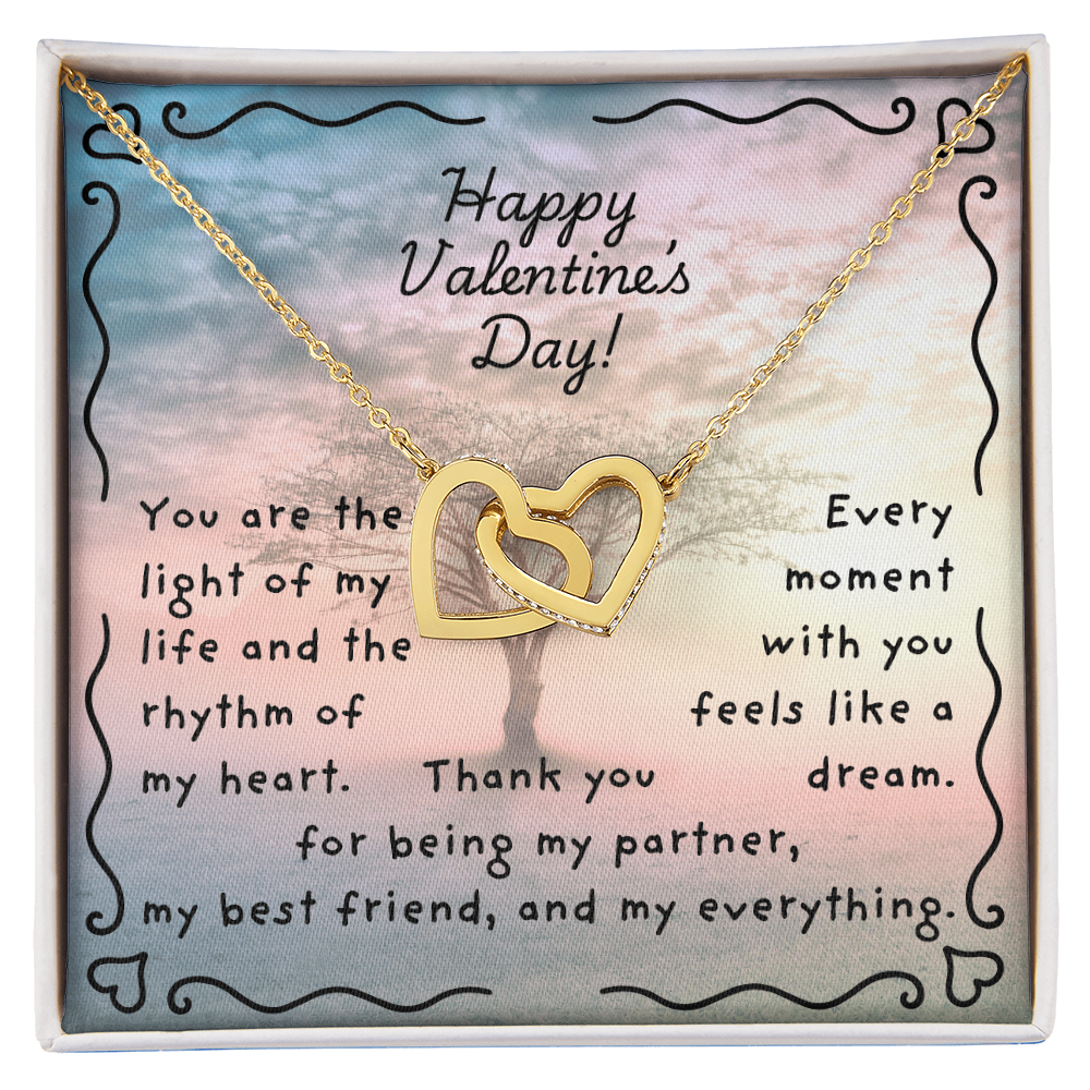 Interlocking Hearts Necklace - Valentine 5