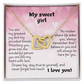 Interlocking Hearts Necklace - Heart 1