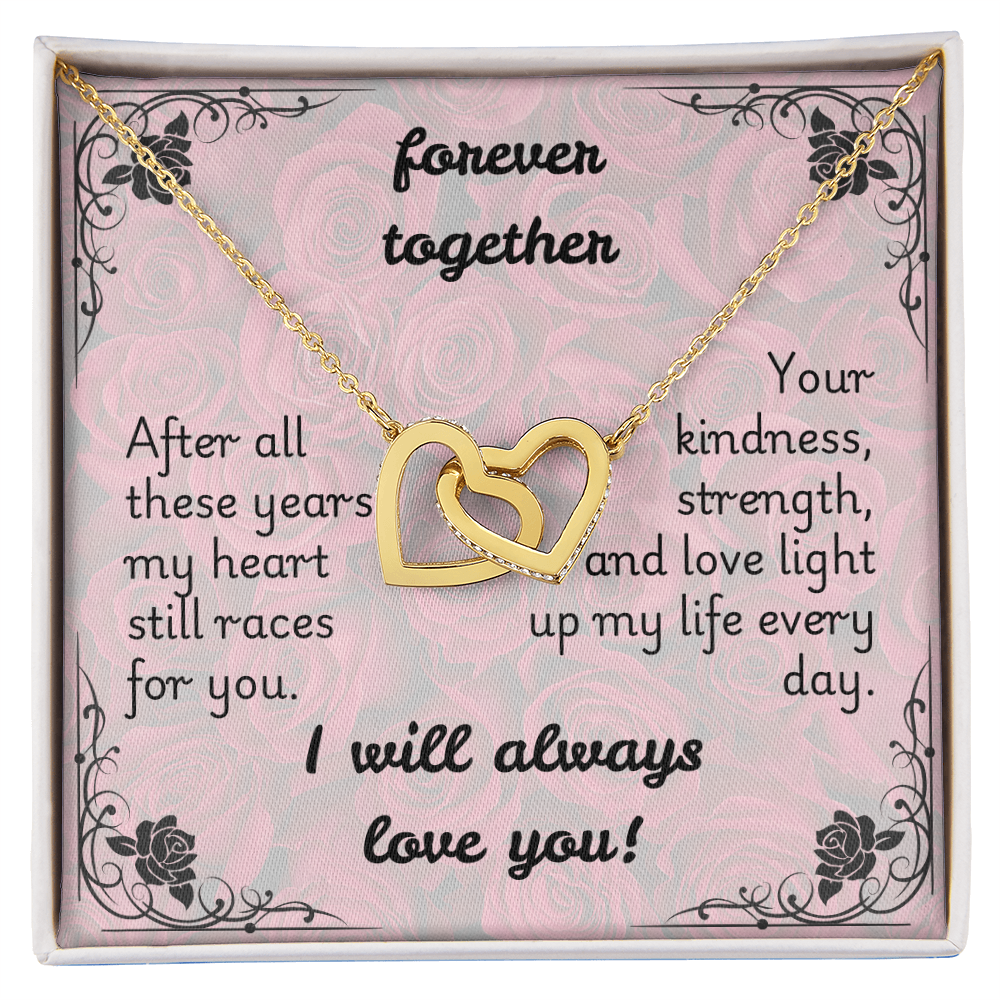 Interlocking Hearts Necklace - Forever 1